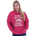 thumbnail image 4 of Rhinos Are Just Chubby Unicorns Hoodie Sweatshirt Women Men Brisco Brands X, 4 of 6