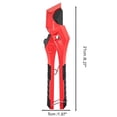 thumbnail image 2 of PVC Pipe Cutter With SK5 Suitable For Cutting PEX PVC PPR And Plastic Hoses Ideal For Home Repairs And Plumbers, 2 of 7