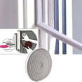 thumbnail image 6 of D-GROEE 3 Rolls Self Adhesive Door Seal Strip Window Stripping Weather Strips Window House Dustproof Windproof Soundproof Adhesive Backing, 6 of 8