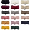 thumbnail image 3 of TELOLY Headbands for Women,Yarn Head Wraps,Elastic Headbands for Women,Milky White, 3 of 5