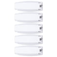 thumbnail image 1 of 5-Pack ABS Plastic RV Door Latches with Spring & Anti-Slip Ridges - Secure Storage Door Clips for Campers, Trailers & Motorhomes - Lightweight, Wear-Resistant Baggage Door Retainers for Easy, 1 of 7