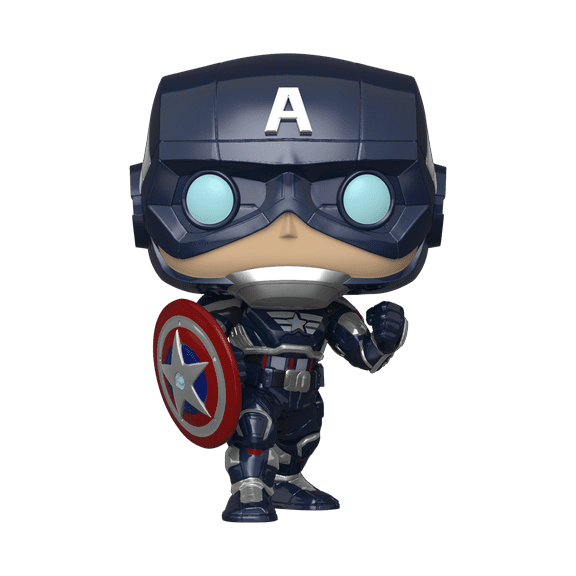 Funko POP! Marvel: Avengers Game - Captain America (Stark Tech Suit)