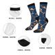thumbnail image 5 of Balery Giraffe Skin Calcetas Largas con Estampado para Hombre y Mujer – Suaves y Transpirables, Talla Única (US 5-11), 5 of 6