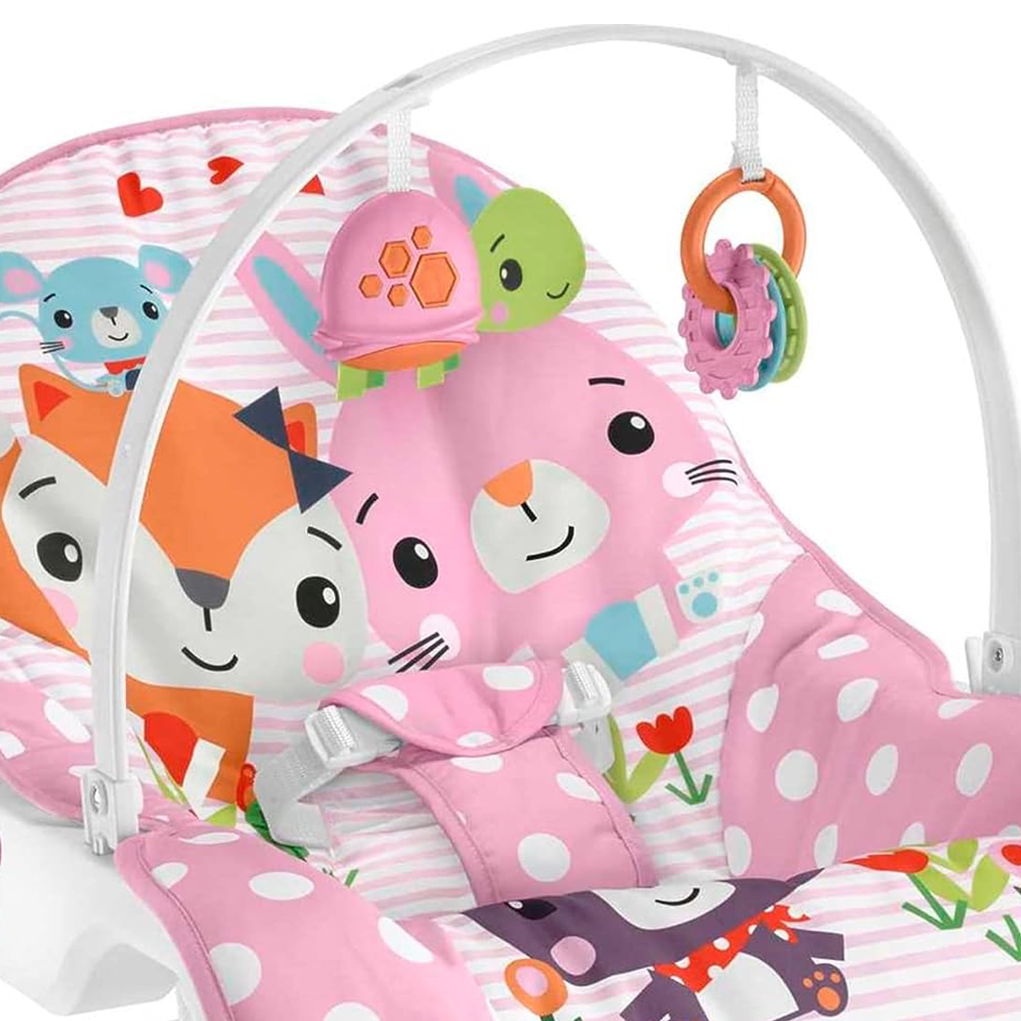 Fisher price pink bouncer chair new arrivals