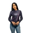 thumbnail image 2 of Trish Womens Leather Jacket (Violet), 2 of 7