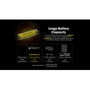 Nitecore Carbon Battery 6K USB-C 6000mAh Power Bank, Black