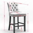 thumbnail image 5 of Thick Velvet, Decorative Nailheads & High - Elasticity Cushion - Inviting Seating at Home, 5 of 7
