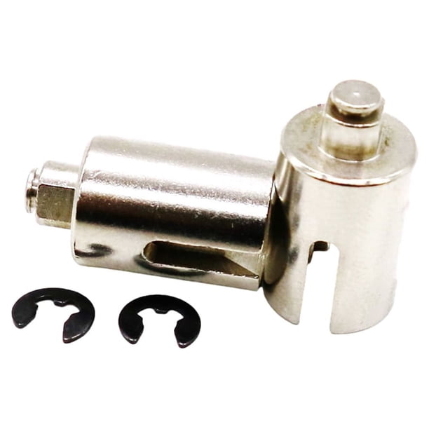 Bewildely Taza diferencial RCGOFFLOW de acero a prueba de golpes, taza diferencial Rc de alta resistencia al aplastamiento para 1/10 FS 53633 Kits de construcción modelo Plata