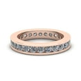 thumbnail image 2 of Natural 1.75Ct Round Cut Classic Channel Diamond Women's Anniversary Wedding Eternity Band Ring Solid 18k Rose Gold F VS2, 2 of 3
