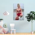 thumbnail image 4 of Paige Spiranac Sexy Buttocks Golf Coach Poster Gifts Canvas Painting Poster Wall Art Decorative Picture Prints Modern Decor 12x18inch(30x45cm), 4 of 6