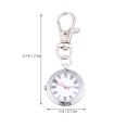 thumbnail image 3 of Miangastore Keychain Pocket Watch Quartz Watch Large Number Couples Watch for Children Men Couples (Roman Numbers）, 3 of 8