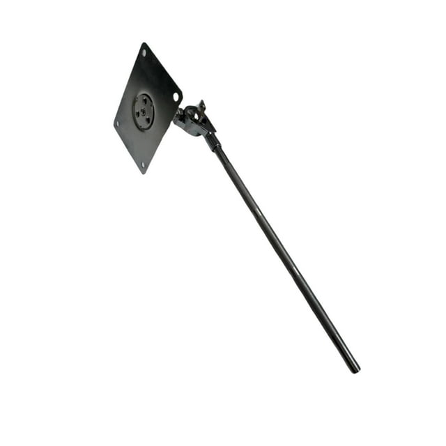 Soporte de tambor silencioso, placa de accesorios, soporte de metal portátil y liviano para práctica Varilla de 365 cm con almohadilla