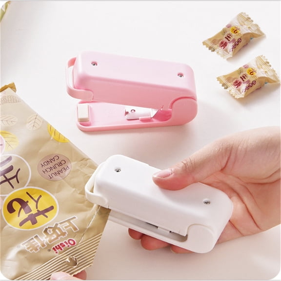 Portable Small Mini Blue Handheld Heat Sealing Machine For Snacks & Bags - Manual Hand Press Heat Sealing Device With Small Size For Home Food Storage - Household,
