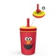 thumbnail image 1 of Zak Designs Sesame Street Kelso Tazas para niños pequeños para viajes o en casa, taza de acero inoxidable con aislamiento al vacío de 12 oz con diseño a prueba de fugas es perfecta para niños (Elmo), 1 of 5