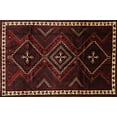 thumbnail image 1 of Ahgly Company Machine Washable Indoor Rectangle Traditional Dark Brown Area Rugs, 3' x 5', 1 of 7