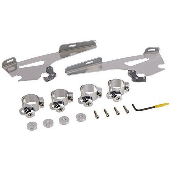 Memphis Shades MEM8964 Polished Trigger-Lock Mount Kit for Honda VT1100C Sh
