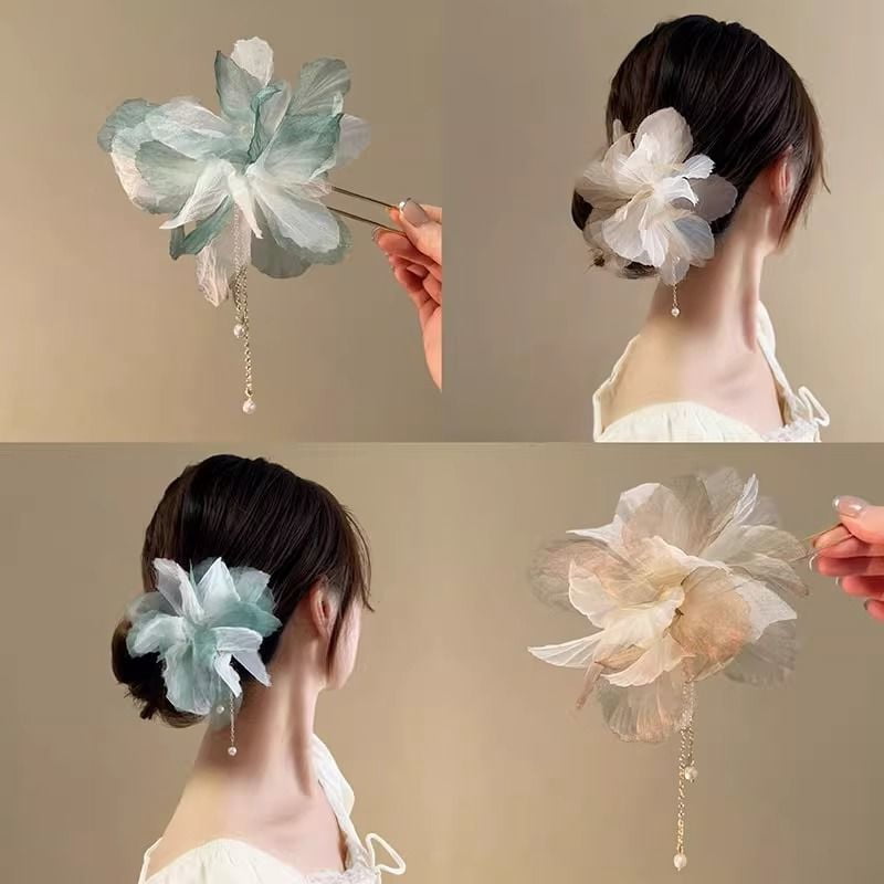 EKE Women’s Hair Clip Vintage Retro Back-Wear Elegant Hair Accessory with Fashion Texture