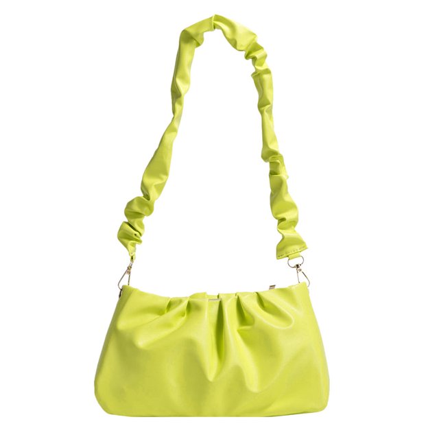 Sywqhk Moda Mujer Pu Plisado Bajo El Brazo Bolso De Hombro Casual Pequeño Bolso (Verde) Sywqhk Para estrenar