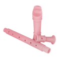 thumbnail image 1 of Shisuyan ABS Descant Recorder Flute Beginner Children Music Playing Wind Instruments (Pink), 1 of 9