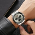 thumbnail image 6 of SKMEI Mens Digital Watch Sports Military Waterproof Wristwatch Outdoor Chronograph Watches for Men Backlight Alarm Business Watch,Stainless Steel Watch Band, 6 of 7