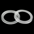 thumbnail image 5 of Pair 4 Inch Car White Clear Speaker Spacer Ring Mounting Spacer Acrylic 79mm ID, 5 of 6