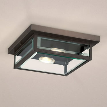 Luxury Modern Farmhouse Ceiling Light, Western Bronze, UQL5162