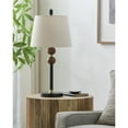 thumbnail image 5 of Livabliss Ragay Vintage Accent Table Lamp, 25-inch, Dark Brown, 5 of 5