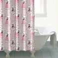 thumbnail image 4 of Doodle Poodle Image Shower Curtain 72"x84" ,Bathroom Decorative Shower Curtains Set with 12 Hooks,Modern Waterproof Washable Shower Curtain, 4 of 6