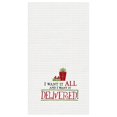 thumbnail image 1 of C&F Home 18x27 Christmas Kitchen Towel, I Want It All...Delivered, 1 of 3