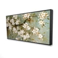 thumbnail image 1 of WHITE CHERRY BLOSSOM - Framed Print on canvas by Begin Edition, 1 of 2