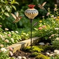 thumbnail image 4 of Vintage Ceramic Hummingbird Feeder Garden Stake, Hummingbird Feeders for Outdoors, Hummingbird Food Wild Bird Feeders for Outside, 4 of 6