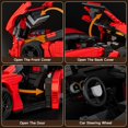 thumbnail image 2 of Kit Art Craft Mould King Coche Deportivo Rojo a Escala 1:12 – 1311 piezas, 2 of 4