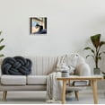 thumbnail image 2 of Stupell Industries Warm Sunlit Cat Neighborhood Windowsill Graphic Art White Framed Art Print Wall Art, Design by Emily Kalina, 2 of 7