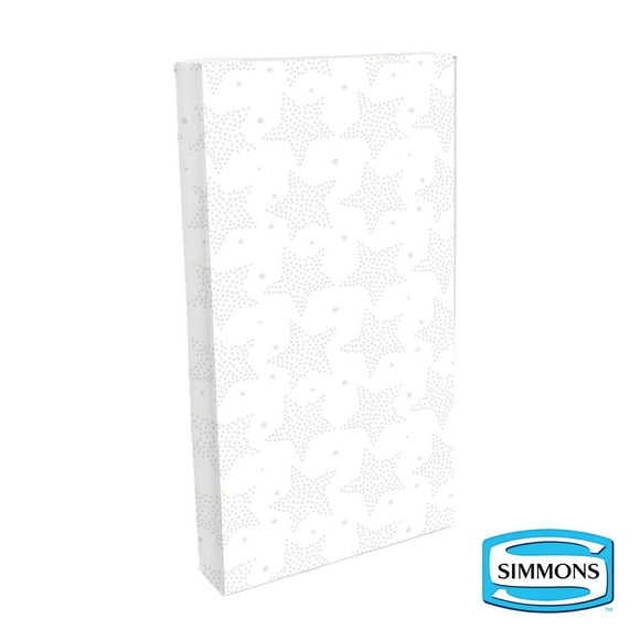 Simmons Waterproof PEVA Baby Crib Mattress