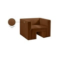 thumbnail image 2 of Meridian Furniture Henson Saddle Velvet Chair, 2 of 18