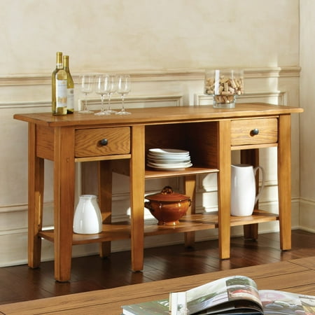 Steve Silver Liberty Sofa Table - Oak