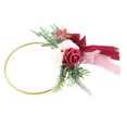 thumbnail image 4 of Realza la decoración de tu hogar con una sofisticada guirnalda de flores de seda con glamour metálico para damas de honor, 4 of 8