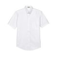thumbnail image 4 of CORE365 88194 Men's Optimum Short Sleeve Twill Dress Shirt-White-XL, 4 of 5