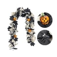 thumbnail image 2 of YIKA Halloween Pumpkin Garland - 68" Fall Leaf Decor for Mantle, Staircase & Porch, Outdoor/Indoor Autumn Thanksgiving Party Decoration (Multicolor), 2 of 6