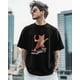 thumbnail image 5 of Camisetas de manga corta con diseño de gato patinador para hombre, camisetas de cuello redondo, 5 of 8