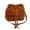 Brown, variant on SPRING PARK Women Solid Color Fringe Tassels Drawstring Crossbody Shoulder Purse Suede Bucket Bag