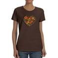 thumbnail image 1 of Storybook Style Flowers T-Shirt Women -Image by Shutterstock, Female Small, 1 of 4