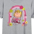 thumbnail image 3 of Peanuts - Sally Rainbow Swing - Women's Oversized T-Shirt, 3 of 6