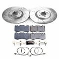 thumbnail image 3 of PowerStop Front Z23 Evolution Sport Carbon-Fiber Ceramic Brake Pad and Drilled & Slotted Rotor Kit Fits: LAND ROVER Select Models K8473, 3 of 10