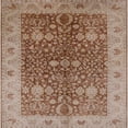 thumbnail image 1 of Ahgly Company Indoor Square Mid-Century Modern Chestnut Red Oriental Area Rugs, 8' Square, 1 of 6