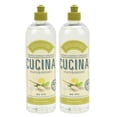 thumbnail image 1 of Fruits & Passion Cucina Concentrated Biodegradable Liquid Dish Soap Detergent 16.9 Ounces-2 Pack, 1 of 8
