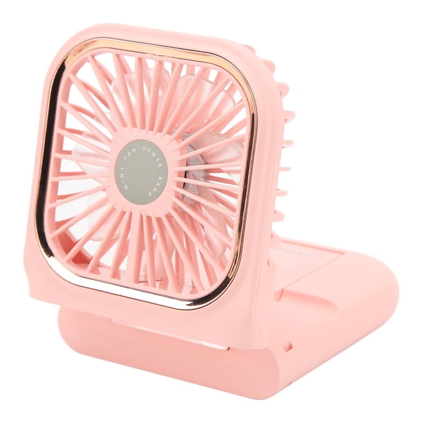 Ventilador Mano Ventilador Cuello Plegable Ligero con Batería 3000 MAh Soporte para Teléfono con Banco Energía Batería Larga Duración Ventilador Cuello Colgante ANGGREK Otros