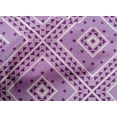 thumbnail image 4 of oneOone Cotton Poplin Fabric Diamond|Triangle & Check Geometric Print Fabric By The Yard 42 Inches Wide, 4 of 4