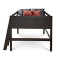 thumbnail image 3 of Camaflexi Full Size Low Loft Bed - Panel Headboard - Cappuccino Finish, 3 of 3