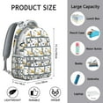 thumbnail image 5 of Excavator and Fire Truck Cartoon Students Backpack Durable Construction Vehicle School Bag, Adjustable Straps for Student’ Outdoor and School Activities, 5 of 5